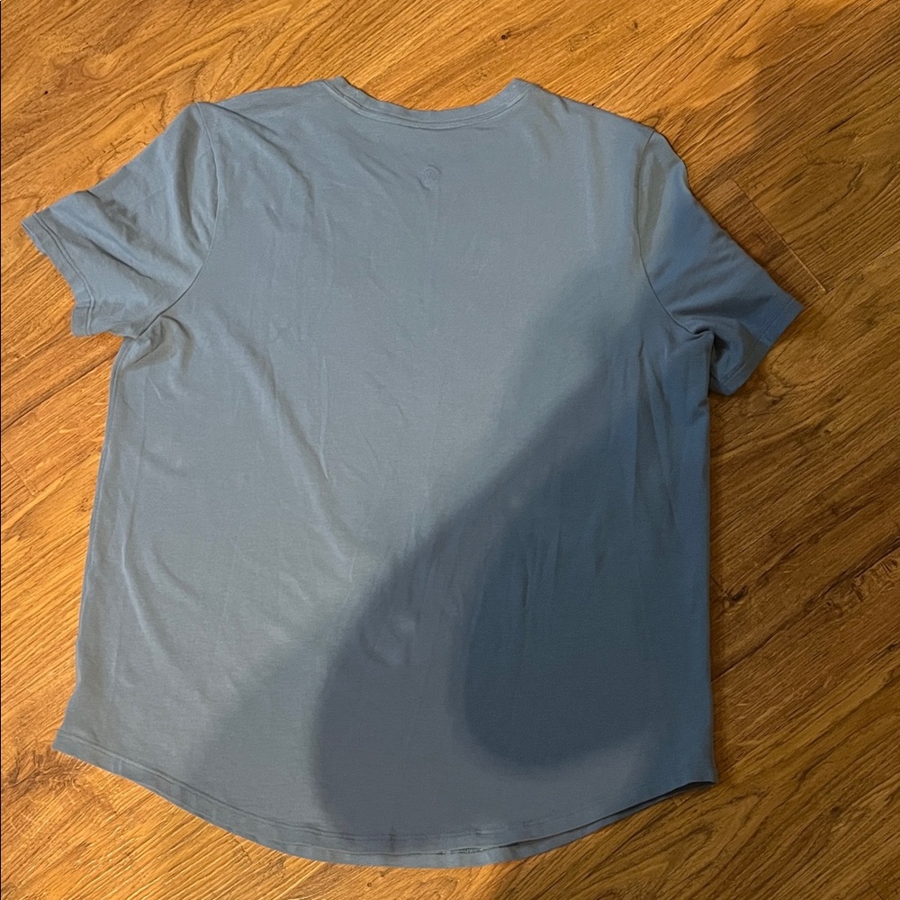 lululemon athletica Slate Blue Short Sleeve Shirt